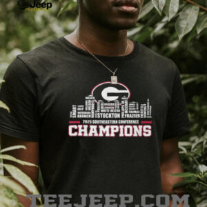 Georgia Bulldogs 2025 Southeastern Conference Champions T shirt