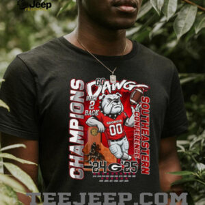 Georgia Bulldogs Back 2 Back 2024 2025 SEC Champions T Shirt Georgia Bulldogs Back 2 Back 2024 2025 SEC Champions T Shirt