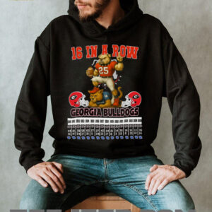 Georgia Bulldogs vs. Kentucky Wildcats 2010 2025 Streak Shirt Georgia Bulldogs vs. Kentucky Wildcats 2010 2025 Streak Shirt