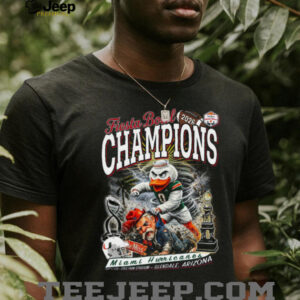 Glendale Glory Miami Hurricanes Claim the Crown Shirt