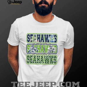 Go Seahawks Retro Typography Graphic Football T Shirt Go Seahawks Retro Typography Graphic Football T Shirt