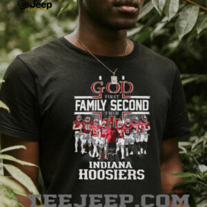 God First Family Second Then Houston Texans NFL Team Several Signatures Shirt