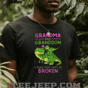 Grandma And Grandson T Rex Dinosaur Bond T Shirt