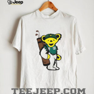 Grateful Dead Bear caddie golf Masters Tournament shirt Grateful Dead Bear caddie golf Masters Tournament shirt