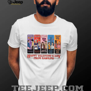 Happy Valentine’s Day From Hawkins Stranger Valentine shirt