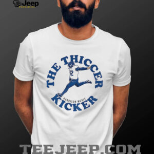 Harrison Mevis The Thiccer Kicker Los Angeles Rams NFL Football shirt Harrison Mevis The Thiccer Kicker Los Angeles Rams NFL Football shirt