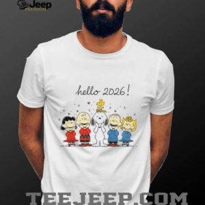 Hello 2026 Peanuts Snoopy shirt Hello 2026 Peanuts Snoopy shirt