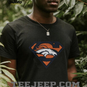 Hero Denver Broncos Football logo parody shirt