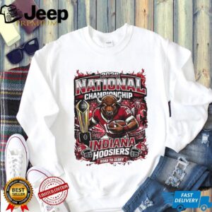 Hoosier the Bison Indiana Hoosiers Football 2026 National Championship Road to Glory shirt