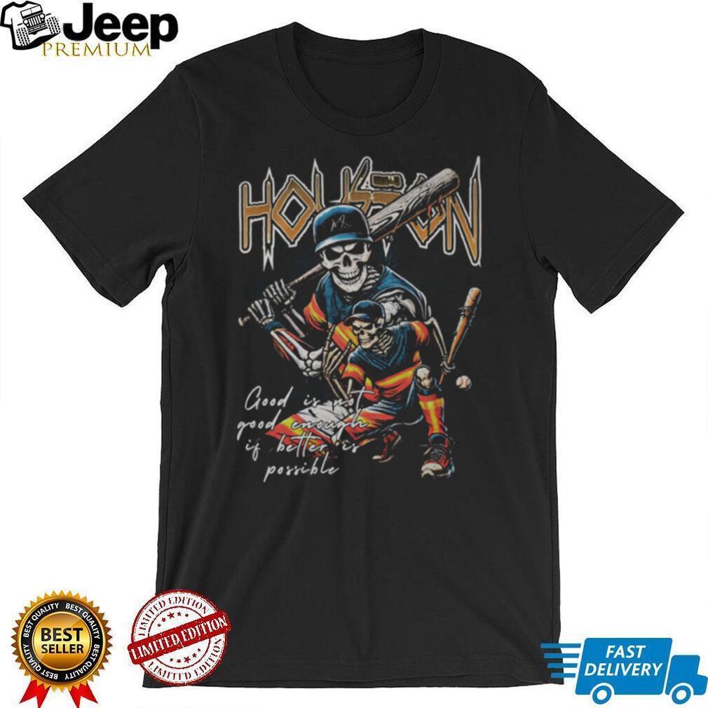 Houston Astros Baseball Skeleton T Shirt Houston Astros Baseball Skeleton T Shirt