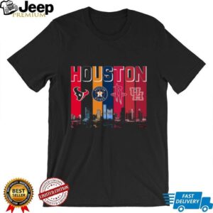 Houston's Finest Astros, Rockets, and Cougars City Pride T Shirt