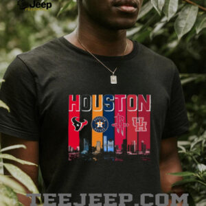 Houston's Finest Astros, Rockets, and Cougars City Pride T Shirt