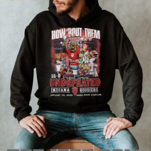 How 'Bout Them Hoosiers 2026 Undefeated Perfect Season Indiana T Shirt