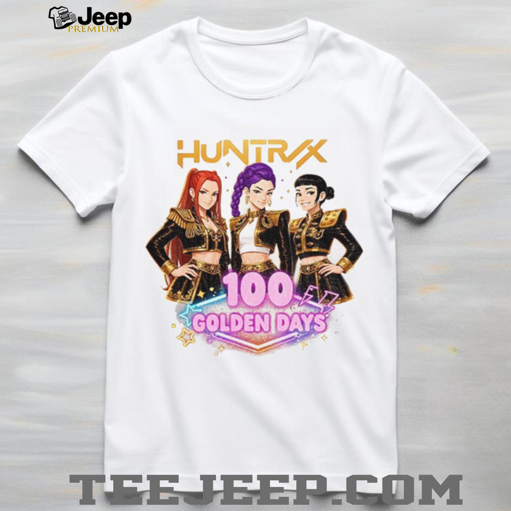 Huntrix Kpop Demon Hunter Mira Zoey Rumi 100 Golden Days shirt Huntrix Kpop Demon Hunter Mira Zoey Rumi 100 Golden Days shirt