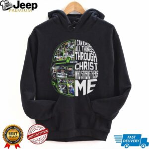 I Can Do All Things Through Christ Who Strengthens Me Seattle Seahawks Helmet T Shirt I Can Do All Things Through Christ Who Strengthens Me Seattle Seahawks Helmet T Shirt