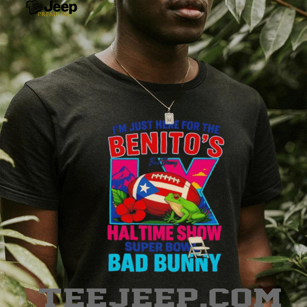 I’m just here for the Benito’s Super Bowl shirt I’m just here for the Benito’s Super Bowl shirt