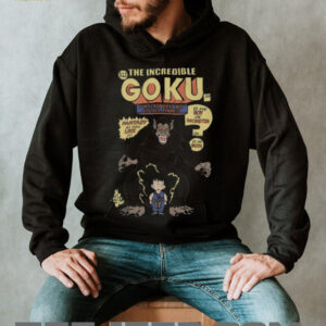 Incredible Goku Great Ape Comic Book Cover Tee Incredible Goku Great Ape Comic Book Cover Tee
