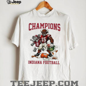 Indiana Football Undefeated 2026 Champions College Football Playoffs shirt Indiana Football Undefeated 2026 Champions College Football Playoffs shirt