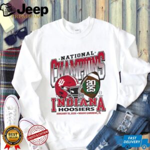 Indiana Hoosiers 2025 National Champions Miami Gardens Playoff Tshirt Indiana Hoosiers 2025 National Champions Miami Gardens Playoff Tshirt
