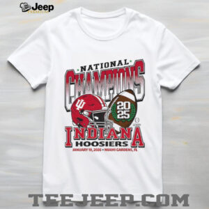 Indiana Hoosiers 2025 National Champions Miami Gardens Playoff Tshirt