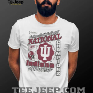 Indiana Hoosiers 2025 National Champions Vintage Cream Tshirt Indiana Hoosiers 2025 National Champions Vintage Cream Tshirt