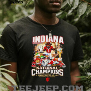 Indiana Hoosiers Championship National Championship 2026 College Football Playoff shirt
