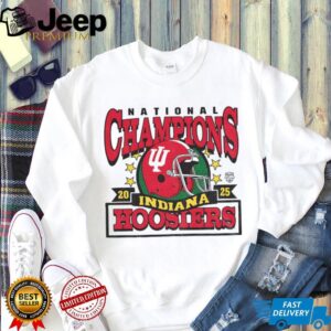 Indiana Hoosiers College Football Playoff 2025 Champions Helmet Tshirt Indiana Hoosiers College Football Playoff 2025 Champions Helmet Tshirt