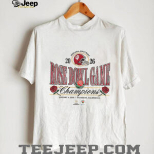 Indiana Hoosiers Football 2026 Rose Bowl Game Champions January 2026 Pasadena California shirt