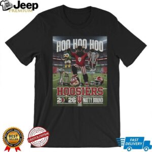 Indiana Hoosiers Football Natty Bound Hoo Hoo Hoo 2026 shirt Indiana Hoosiers Football Natty Bound Hoo Hoo Hoo 2026 shirt