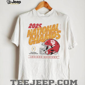 Indiana Hoosiers Football helmet 2025 CFP National Champs gold shirt Indiana Hoosiers Football helmet 2025 CFP National Champs gold shirt