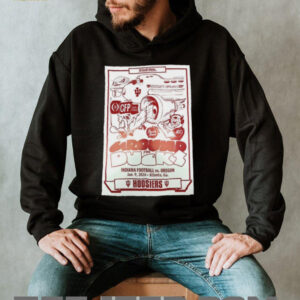 Indiana Hoosiers Indiana Football vs Oregon Ground the Ducks shirt Indiana Hoosiers Indiana Football vs Oregon Ground the Ducks shirt