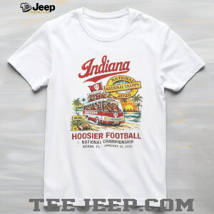 Indiana Hoosiers National Championship 2026 Champs Bus shirt