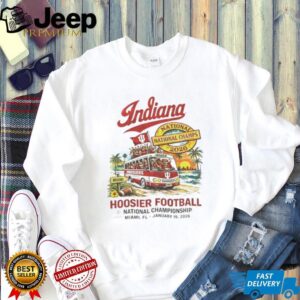 Indiana Hoosiers National Championship 2026 Champs Bus shirt