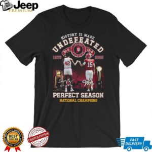 Indiana Hoosiers Undefeated Perfect Season 1976 2025 National Champions T Shirt Indiana Hoosiers Undefeated Perfect Season 1976 2025 National Champions T Shirt