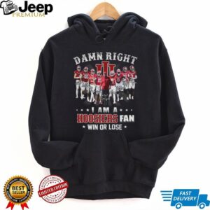 Indiana Hoosiers Win Or Lose Football Fan Long Sleeve Shirt