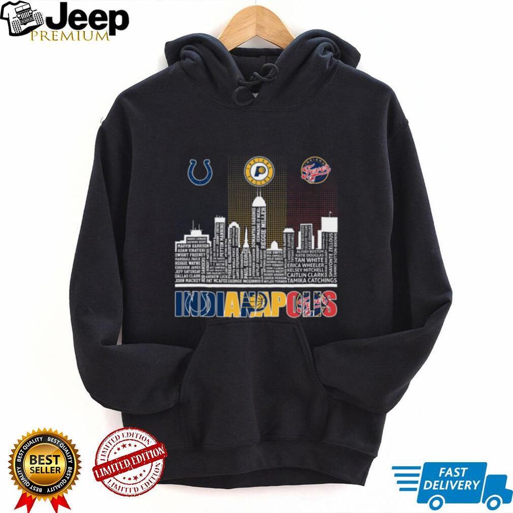 Indianapolis Pro Sports Skyline T Shirt Indianapolis Pro Sports Skyline T Shirt