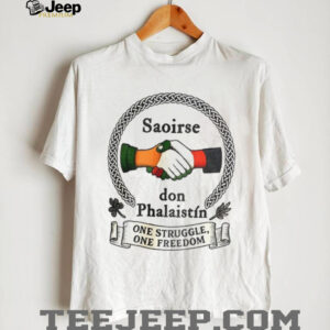 Irish Solidarity For Palestine Saoirse don Phalaistin one struggle one freedom shirt
