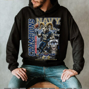 Navy Midshipmen Back 2 Back Champions 2024 2025 T Shirt
