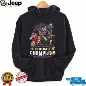 JMU Dukes 2023 Sun Belt Conference Football Champions T Shirt
