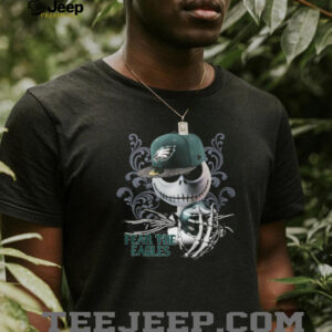 Jack Skellington Philadelphia Eagles Fear the Eagles T Shirt