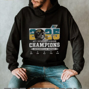 Jacksonville Jaguars AFC South Division Champions 2025 shirt