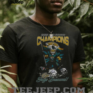Jacksonville Jaguars Football 2025 AFC South Champions Go Jags Duuuval shirt