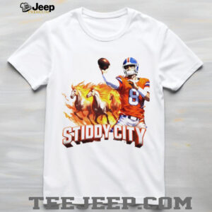 Jarrett Stidham 8 Denver Broncos Football Stiddy City 2026 shirt Jarrett Stidham 8 Denver Broncos Football Stiddy City 2026 shirt