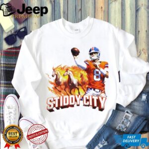 Jarrett Stidham 8 Denver Broncos Football Stiddy City 2026 shirt