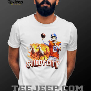 Jarrett Stidham 8 Denver Broncos Football Stiddy City 2026 shirt
