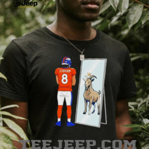 Jarrett Stidham 8 Mirror Goat Denver Broncos Football 2026 t shirt