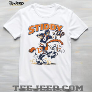 Jarrett Stidham Stiddy up Denver Broncos Football cartoon shirt
