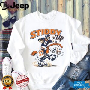 Jarrett Stidham Stiddy up Denver Broncos Football cartoon shirt