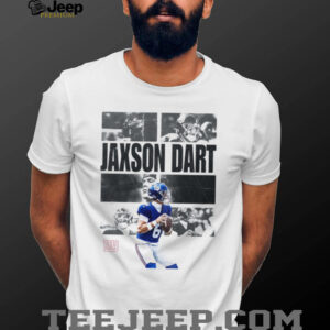 Jaxson Dart New York Giants Graphic T Shirt