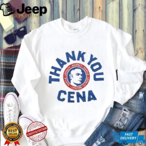 John Cena Thank you Cena hustle loyalty respect logo shirt
